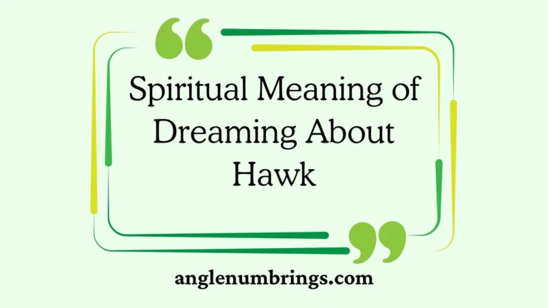 Spiritual Meaning of Dreaming About Hawk