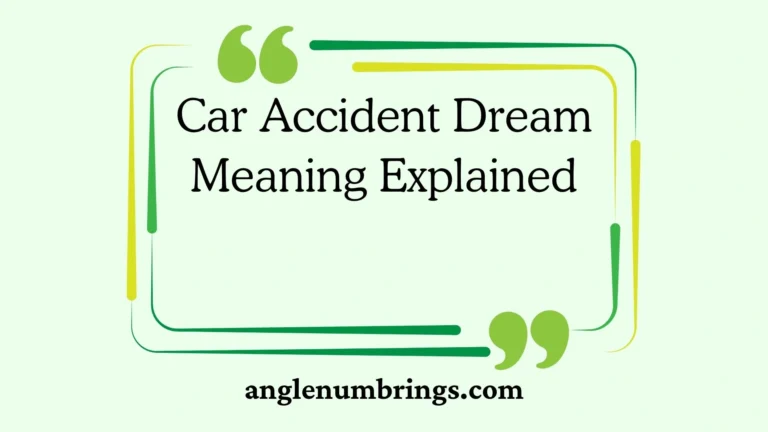Car Accident Dream Meaning Explained