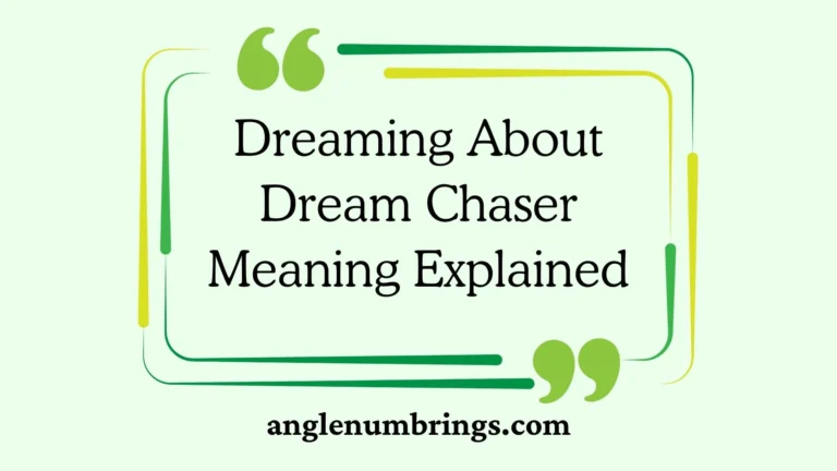 Dreaming About Dream Chaser Meaning Explained