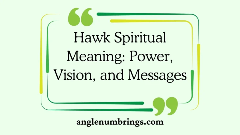 Hawk Spiritual Meaning: Power, Vision, and Messages
