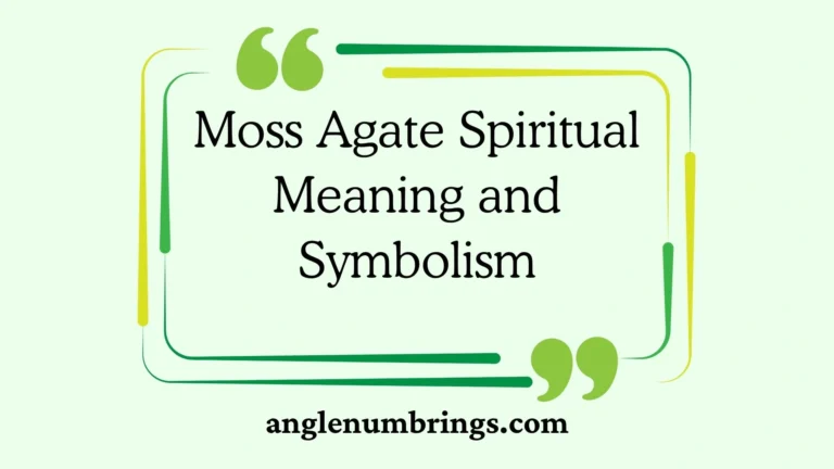 Moss Agate Spiritual Meaning and Symbolism