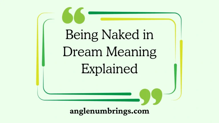 Being Naked in Dream Meaning Explained