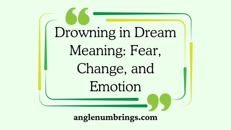 Drowning in Dream Meaning: Fear, Change, and Emotion