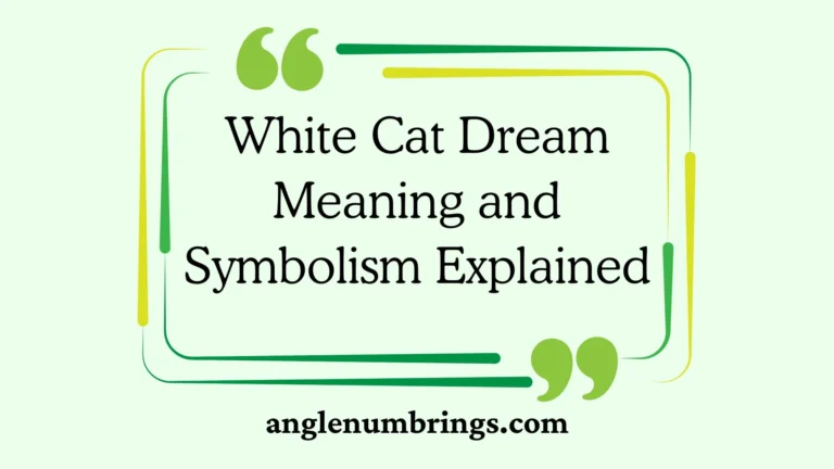 White Cat Dream Meaning and Symbolism Explained