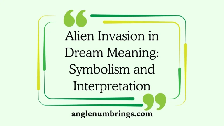 Alien Invasion in Dream Meaning: Symbolism and Interpretation