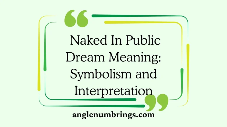 Naked In Public Dream Meaning: Symbolism and Interpretation