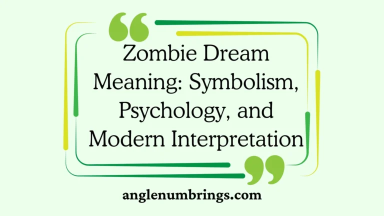 Zombie Dream Meaning: Symbolism, Psychology, and Modern Interpretation